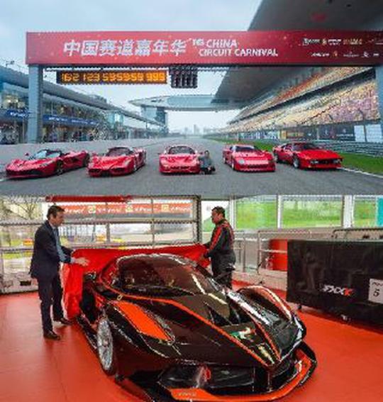 付嵩洋还参与法拉利基于拉法打造的顶级赛车项目fxxk,天王郭富城也是