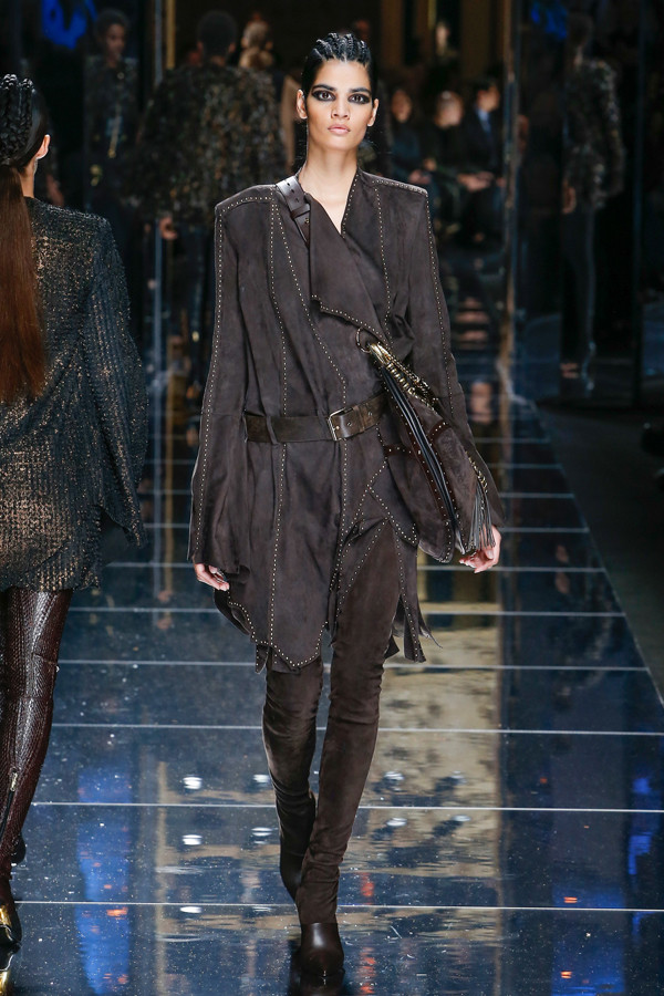 2017秋冬巴黎时装周balmain秀场