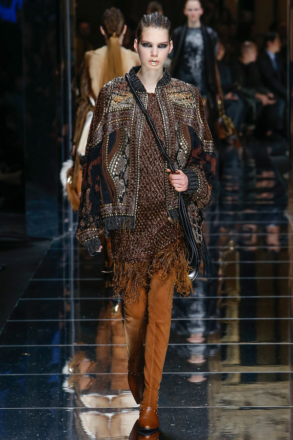 2017秋冬巴黎时装周balmain秀场