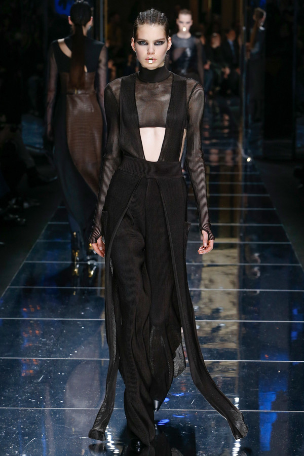 2017秋冬巴黎时装周balmain秀场