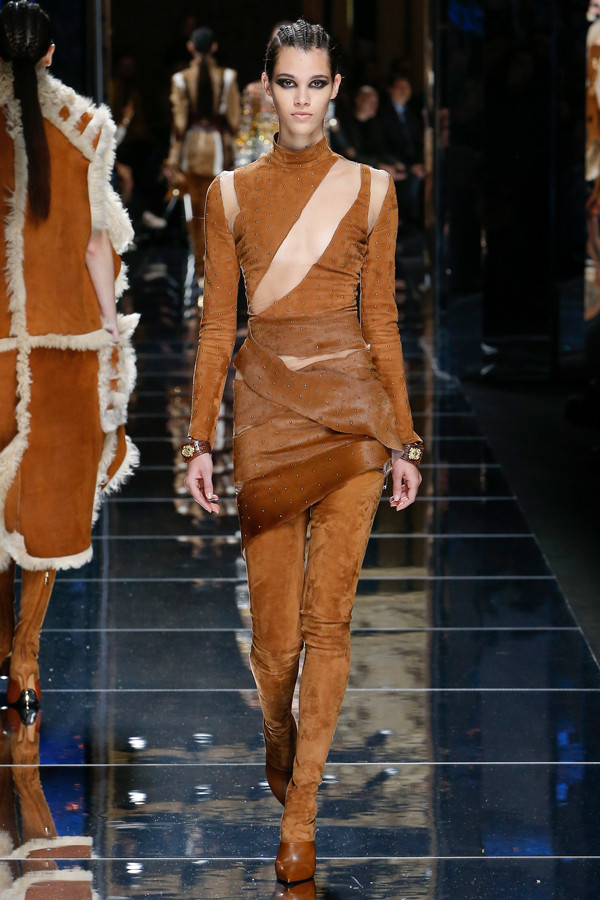 2017秋冬巴黎时装周balmain秀场