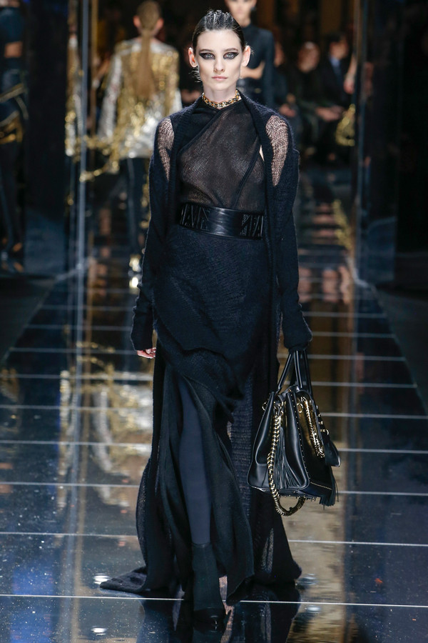 2017秋冬巴黎时装周balmain秀场