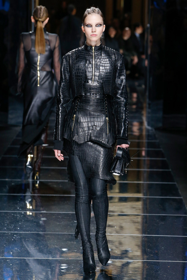 2017秋冬巴黎时装周balmain秀场