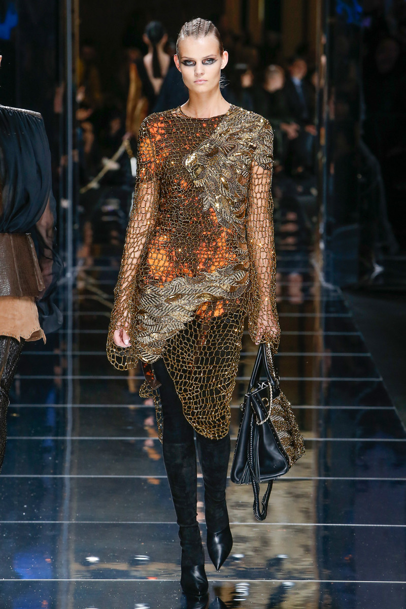 2017秋冬巴黎时装周balmain秀场