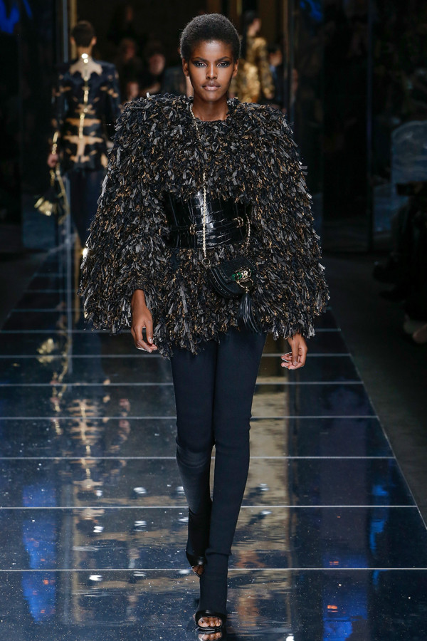 2017秋冬巴黎时装周balmain秀场