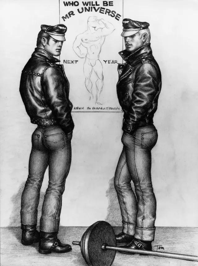 作品欣赏:芬兰的汤姆(英文:tom of finland,1920年-1991年,原名图克