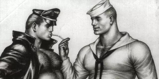 作品欣赏:芬兰的汤姆(英文:tom of finland,1920年-1991年,原名图克
