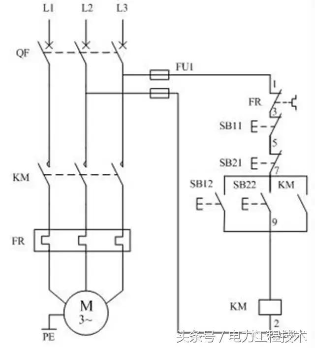 圖片描述電動機自耦降壓啟動請點擊此處輸入圖片描述防止相間短路正