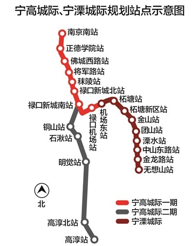 南京地鐵2022規劃圖出爐最長地鐵6號線達70公里