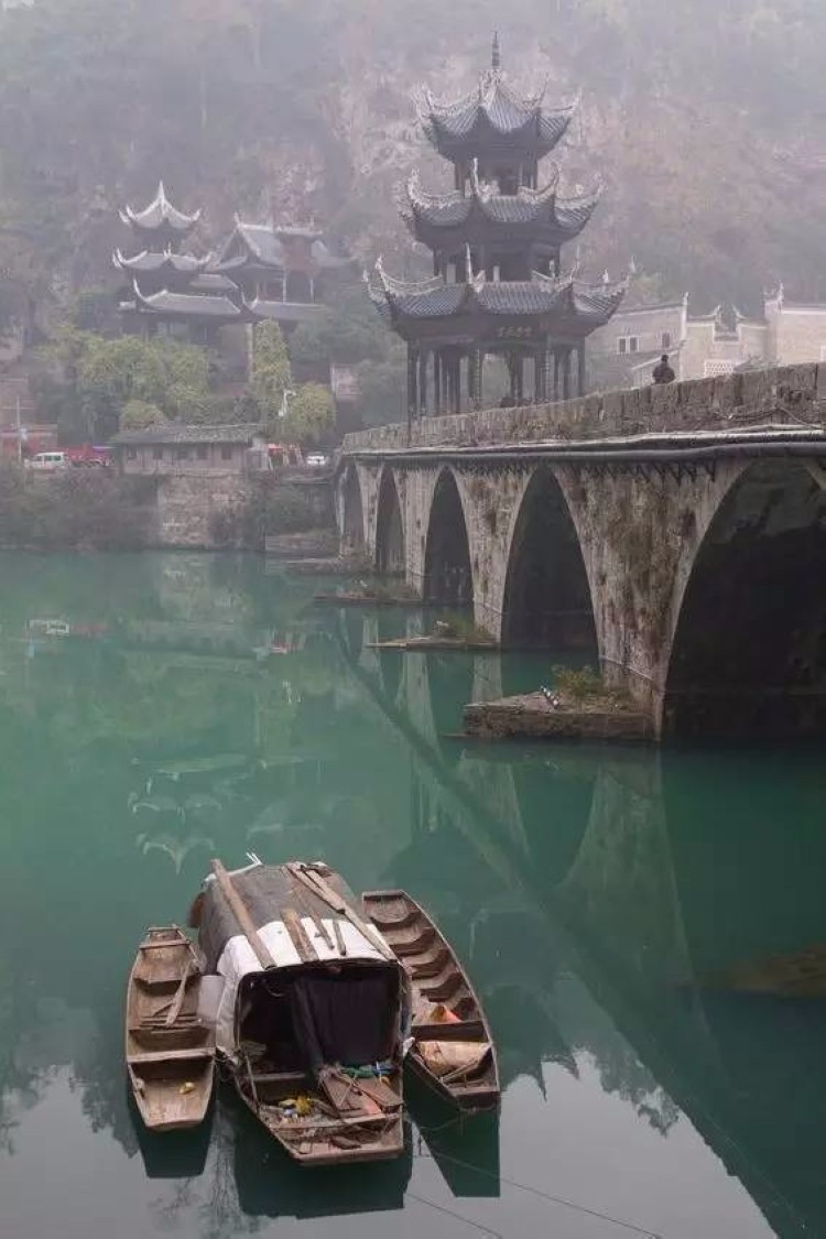仙境般的中国古桥,美不胜收