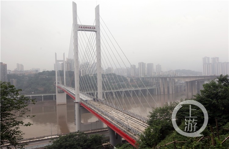 高家花园大桥复线桥建设进展顺利