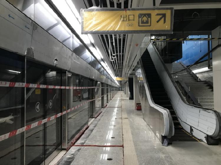 冉家坝站与6号线,环线换乘,大龙山站与6号线换乘