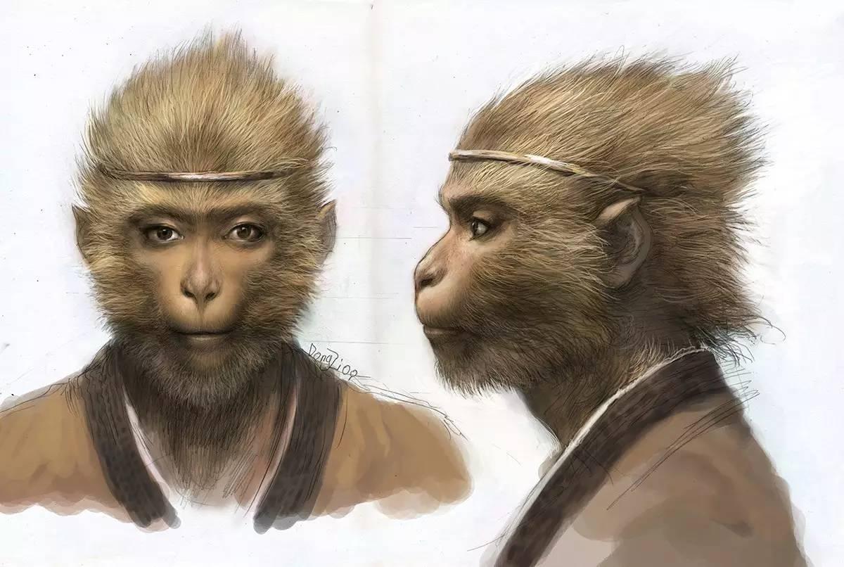 刘冬子他笔下的东方猴子细腻传神狂傲不羁充满情绪