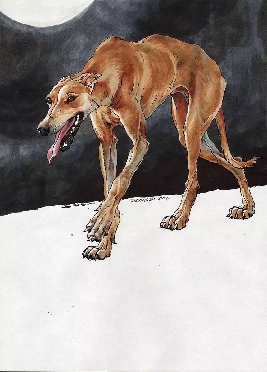 刘冬子他笔下的东方猴子细腻传神狂傲不羁充满情绪