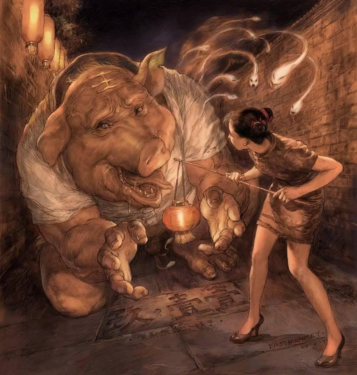 刘冬子:他笔下的"东方猴子"细腻传神,狂傲不羁充满情绪