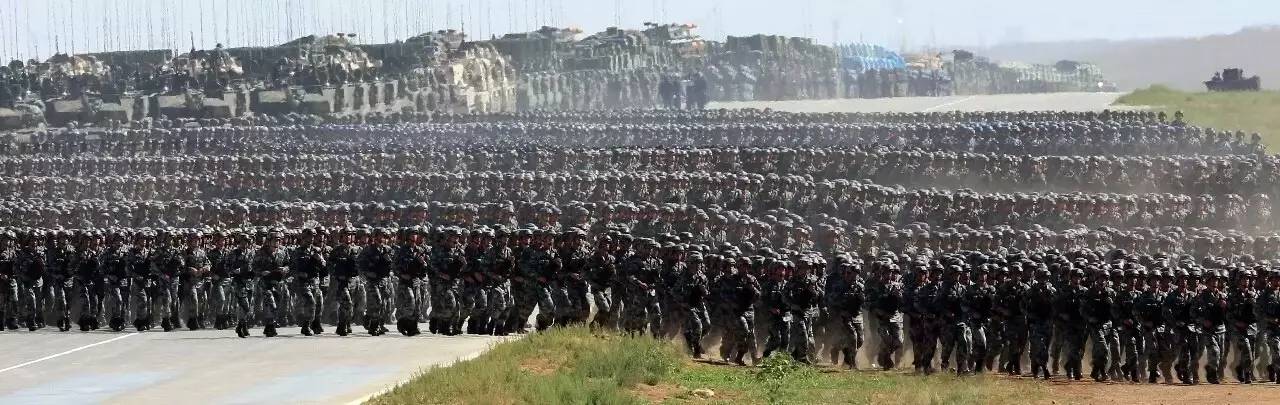 沙场点兵朱日和从这里走向战场颤抖吧阿三