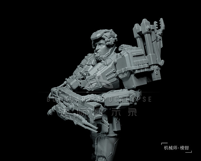 从一张原画到一个模型的星海征途 | 棱钳机械师预订正式开启!