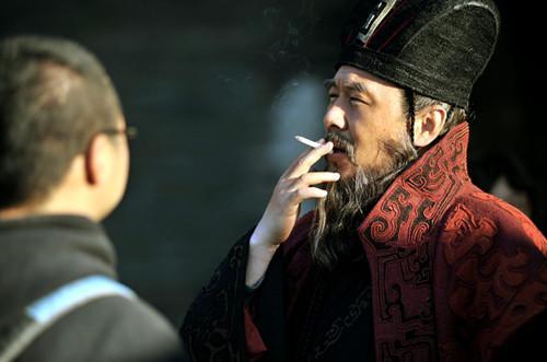 2010版《三国演义》电视剧片场照,毫无违和感