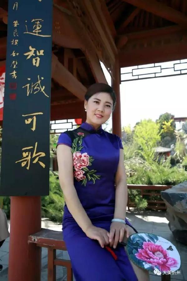 67忻州顿村这个地方要火了,每周六来一波旗袍美女