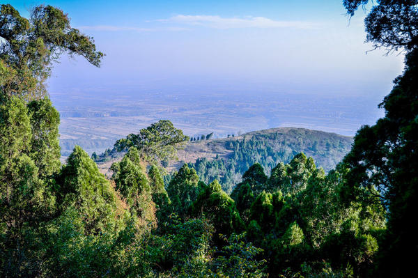 不输秦岭 陕西合阳武帝山风光大片