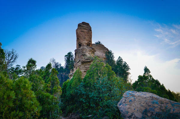 不输秦岭 陕西合阳武帝山风光大片