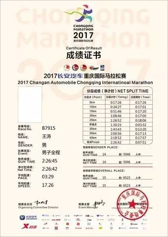 大学师弟邱旺东那次也去了；“要不是感冒退赛的话，他本来应该能跑个两小时二十五六分。”