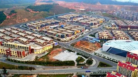 位于红岭片区的毅德城商贸物流城.姚琦  摄