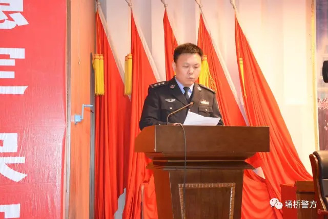 据李忠齐局长工作报告:2016年,埇桥分局牢固树立"严打是公安
