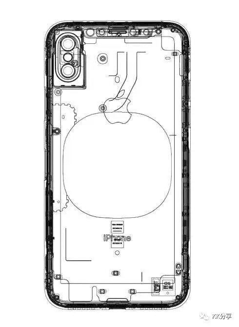 iPhone8背面结构图