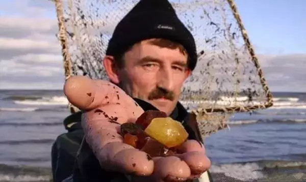 做海捞琥珀人可以月入百万