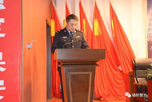 据李忠齐局长工作报告:2016年,埇桥分局牢固树立"严打是公安