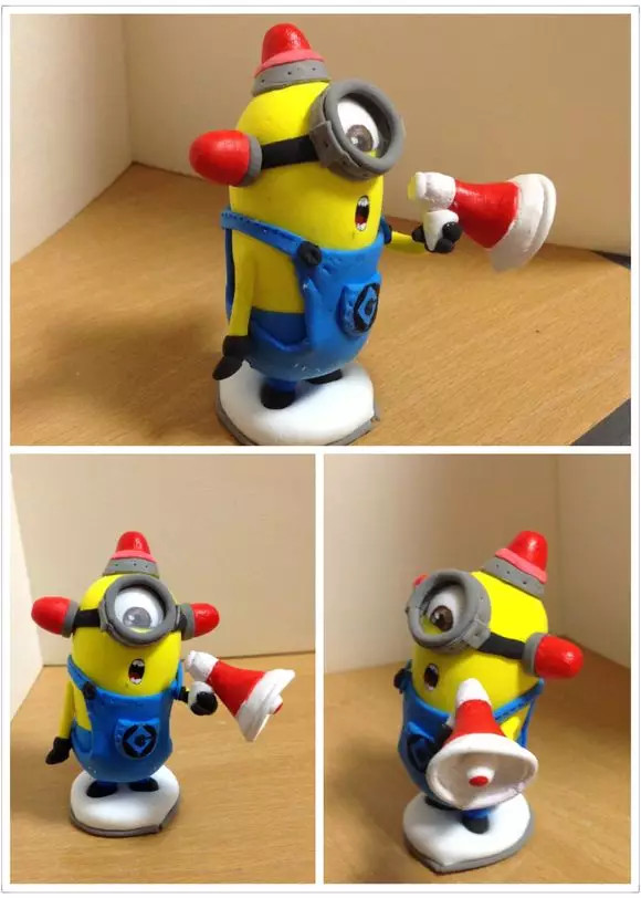 教你用彩泥制作小黄人