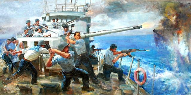 图片:西沙海战是人民海军历史上的首次对外海战,并取得了重大胜利