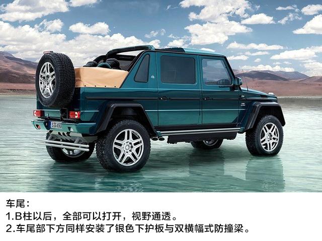 穿着西装越野，新车图解迈巴赫G650