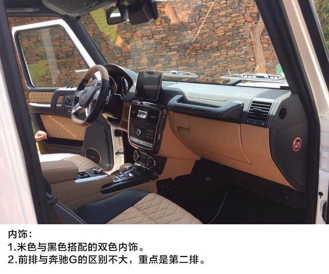 穿着西装越野，新车图解迈巴赫G650