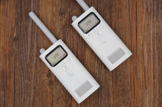 时尚简约重新定义对讲机小米米家对讲机体验