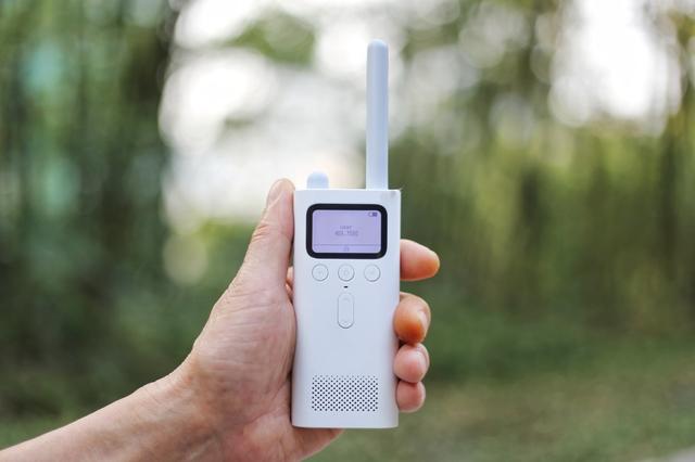 时尚简约重新定义对讲机小米米家对讲机体验