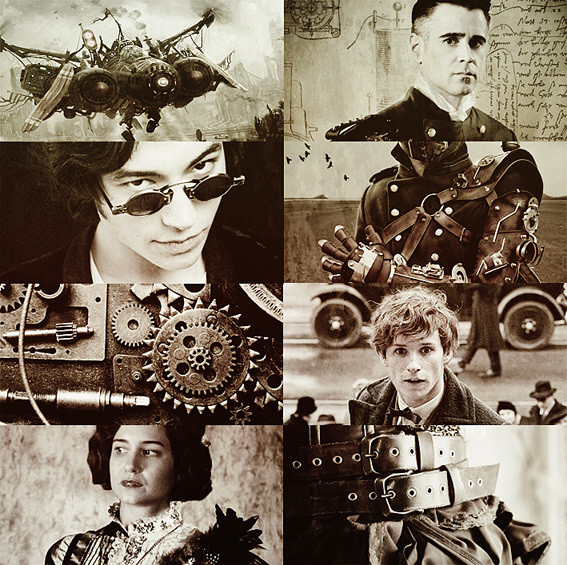 齿轮,护目镜,钟表,机械飞船之于蒸汽朋克,就像粉色莫西干和铆钉皮衣之