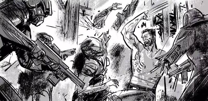 英雄只能死不能老丨金刚狼3殊死一战概设分镜欣赏