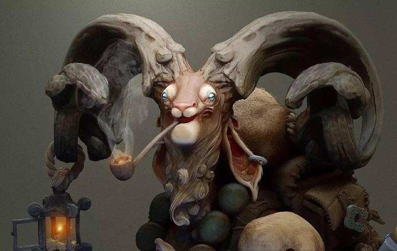 怪物精模概念设计师kurtpapstein作品欣赏