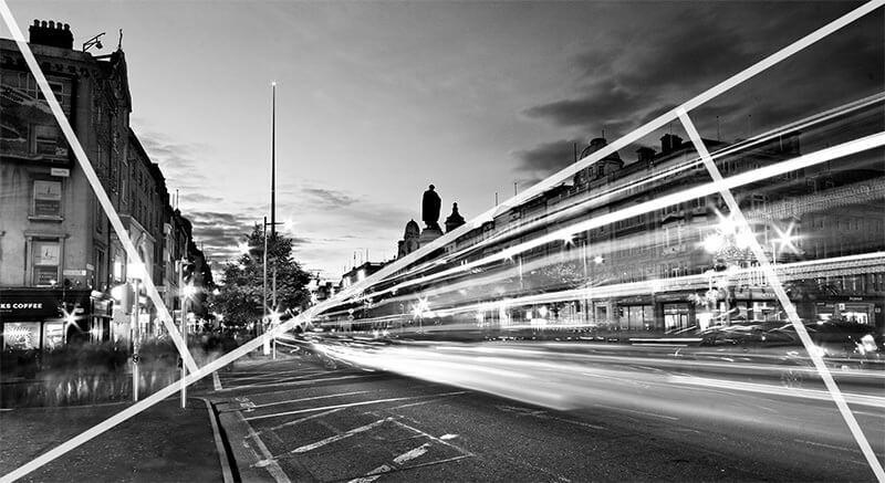 黄金三角形构图法-例图1